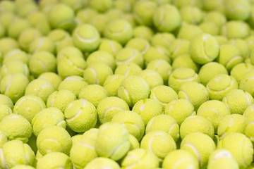 Kaugummis in Form von Tennisbälle