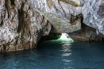 cliffs of Capri island, Capri, Italy