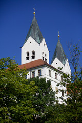 Freisinger Dom - Blick von Südwesten