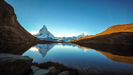 Fotobehang Matterhorn OLYMPUS DIGITALE CAMERA