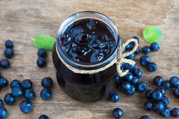Blueberry jam © mizina