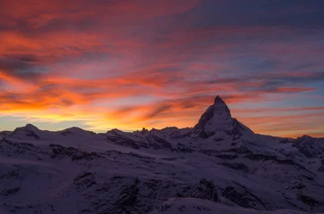 Foto auf Acrylglas Matterhorn OLYMPUS DIGITALKAMERA