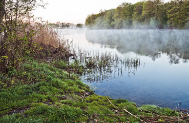 Fog over the river