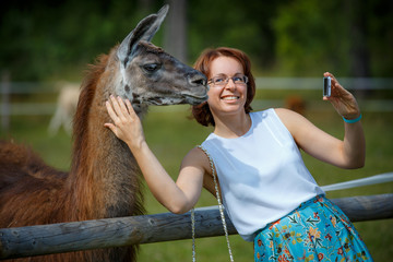 Funny selfie with my friend © levranii