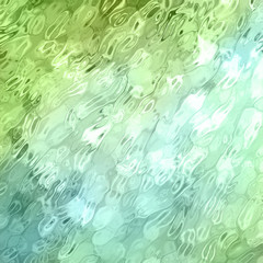 green glass background illustration