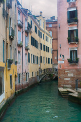Canal in Venice. Italy