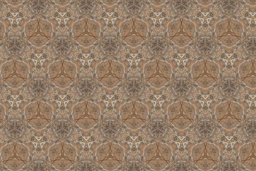 Коричневый орнамент. 2
