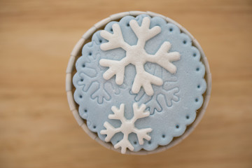 Winter Cup Cake