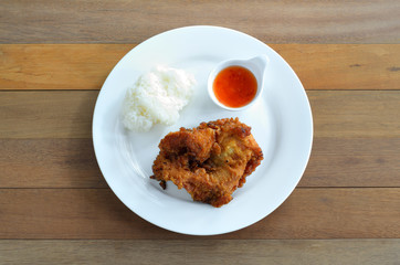 fried chicken breast