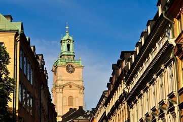 Nikolaikirche in Stockholm, Schweden