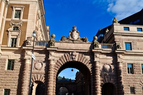 Tor zum Reichstag, Stockholm - Schweden