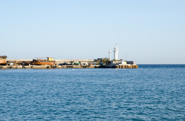 Fototapeta premium Yalta lighthouse