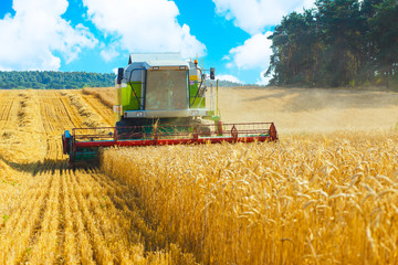 combine harvester