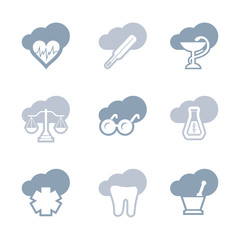 Medical icon set 