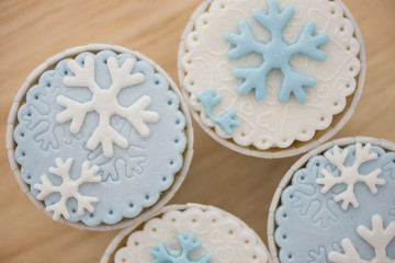 Winter Cup Cake