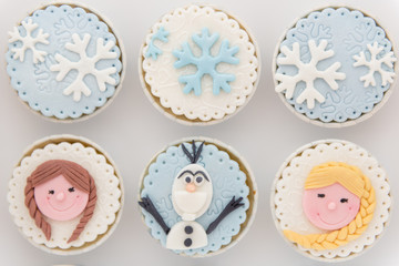 Winter Cup Cake