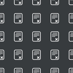 Straight black declined document pattern