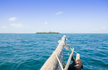 Bowsprit on the Boat of Zanzibar