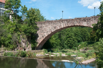 Fototapeta na wymiar Nagoldtal Brücke