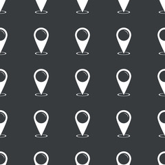 Straight black area pointer pattern