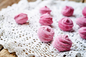 blackcurrant marshmallows, zephyr