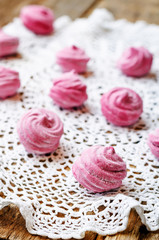 blackcurrant marshmallows, zephyr