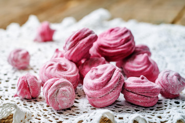 blackcurrant marshmallows, zephyr