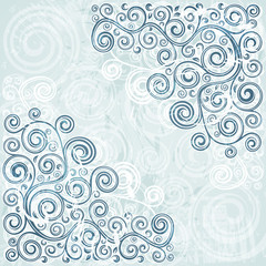 Vintage floral backdrop