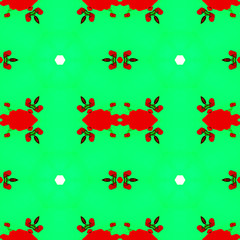 Abstract kaleidoscopic pattern.