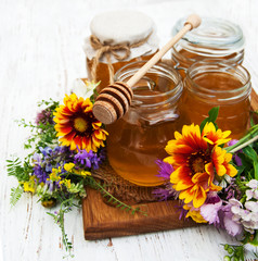 Honey and wild flowers