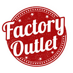 Factory outlet stamp