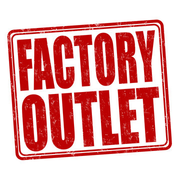Factory outlet stamp