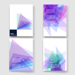 Templates. Design Set of Web, Mail, Brochures. Mobile