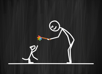 tafel mk mit der katze spielen I