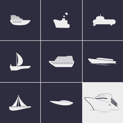Ships icons