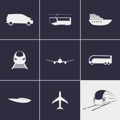 Transport icons