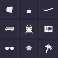 Travel icons