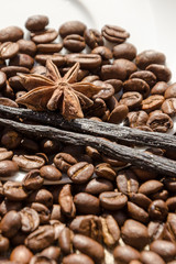 vanilla with coffee grains, cinnamon and aniseed