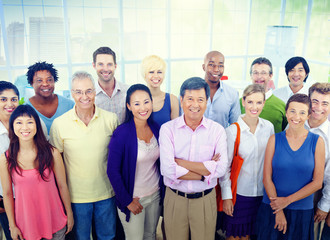 Group of Business People in the Office