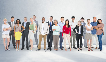 Obraz premium Diversity People Aspiration Community Group Concept
