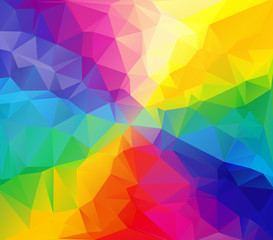 polygonal colorful mosaic background