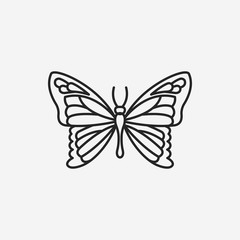 Fototapeta na wymiar insect line icon