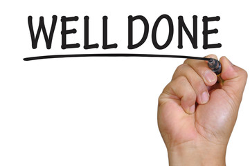 hand writing well done