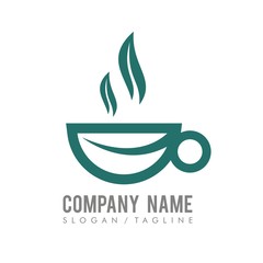 Leaf vector logo icon