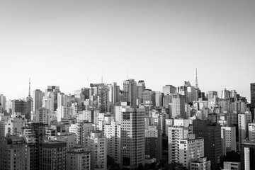 Naklejka na ściany i meble Sao Paulo Skyline