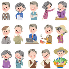 シニア　アイコン