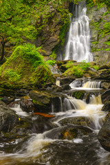 Obraz premium Khlong Lan waterfall. Thailand