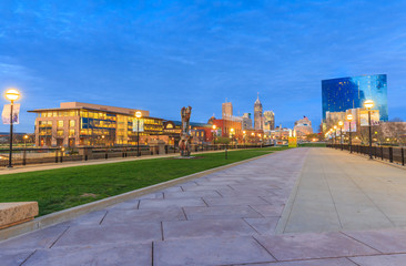 Downtown Indianapolis skyline