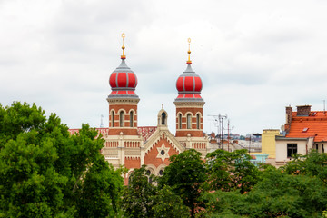 Fototapeta na wymiar Pilsen Kulturhauptstadt synagoge