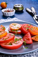 Salad of tomatoes